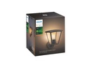 Philips Hue Outdoor Wandleuchte White Inara, Schwarz