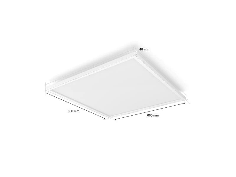 Philips Hue Panelleuchte White &amp; Color Ambiance, Surimu, 60 x 60 cm