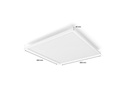 Philips Hue Panelleuchte White &amp; Color Ambiance, Surimu, 60 x 60 cm