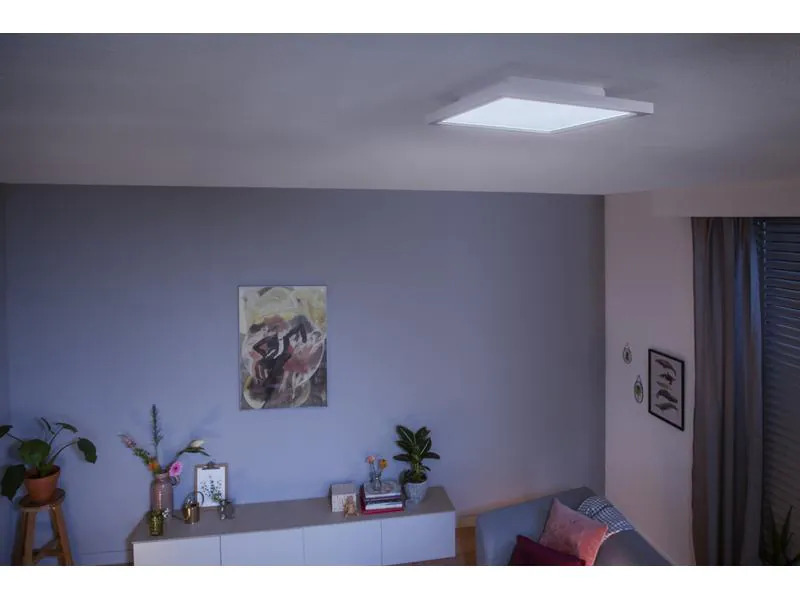 Philips Hue Panelleuchte White Ambiance, Aurelle, 30 x 30 cm, Weiss, BT