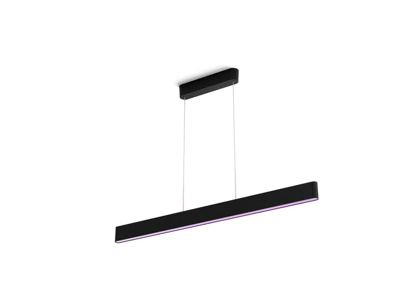 Philips Hue Pendelleuchte White &amp; Color Ambiance, Ensis, Schwarz, BT