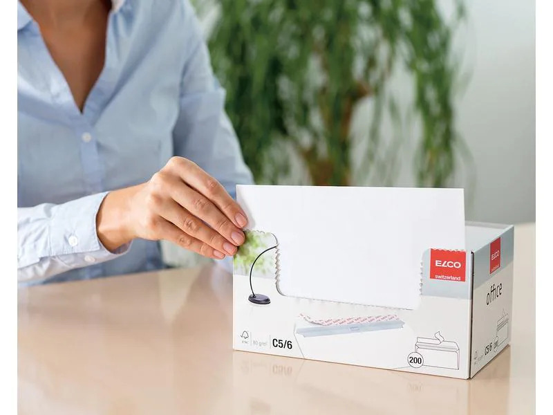 ELCO Couvert Office Box C5/6 ohne Fenster, 200 Stück