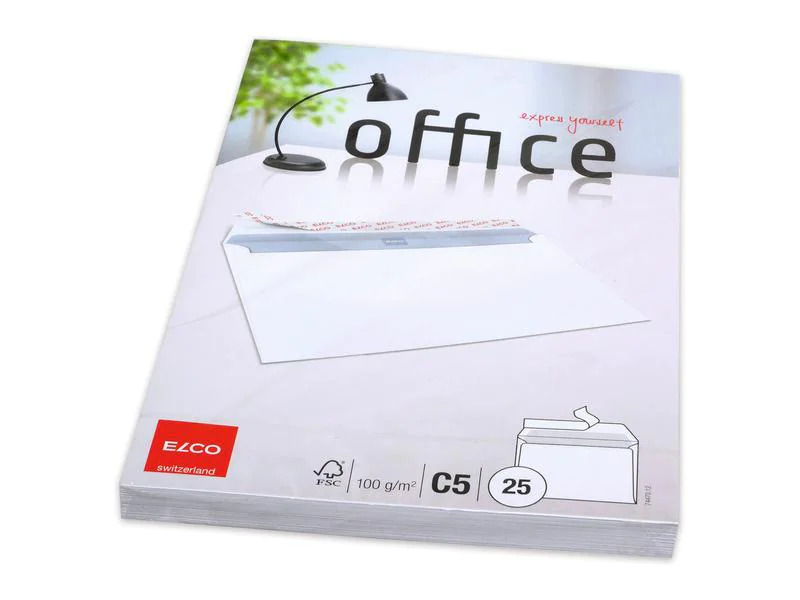 ELCO Couvert Office C5 ohne Fenster, 25 Stück