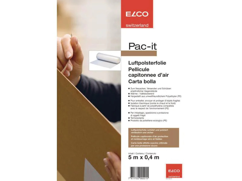 ELCO Luftpolsterfolie 5 x 0.4 m
