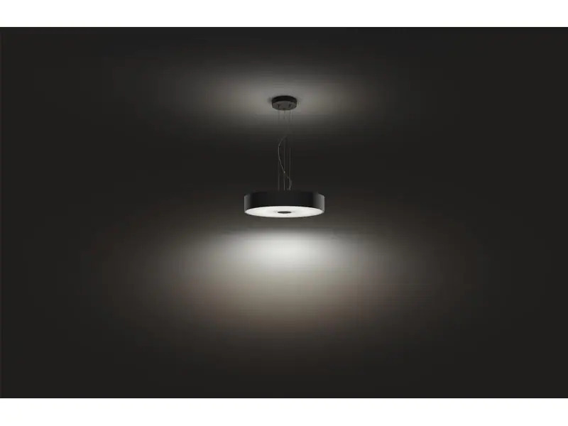 Philips Hue Pendelleuchte White Ambiance Fair, Schwarz, Bluetooth