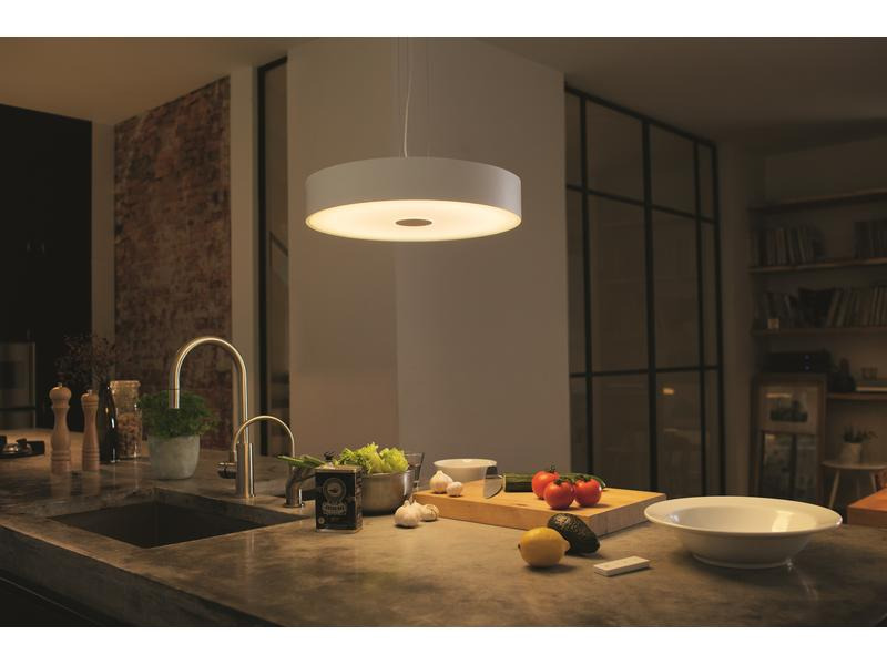 Philips Hue Pendelleuchte White Ambiance Fair, Weiss, Bluetooth