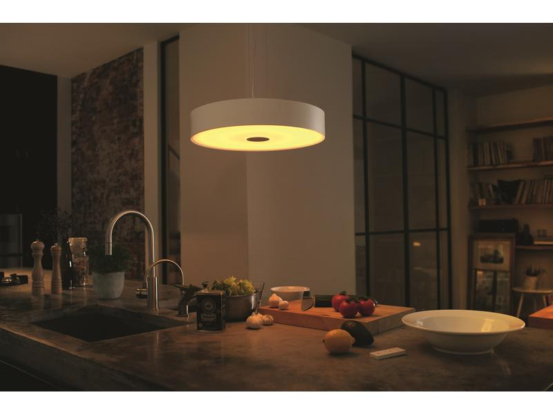 Philips Hue Pendelleuchte White Ambiance Fair, Weiss, Bluetooth