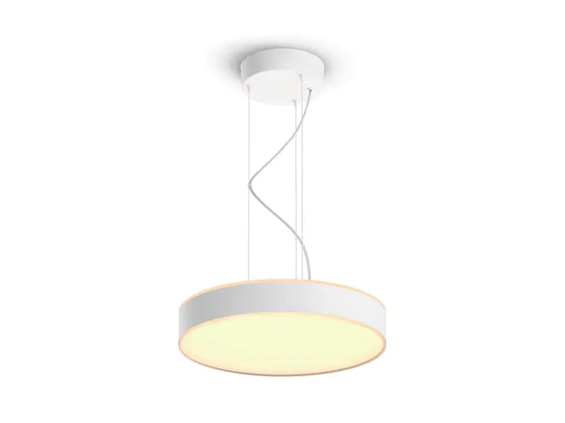 Philips Hue Pendelleuchte White Ambiance, Enrave, Weiss, Bluetooth