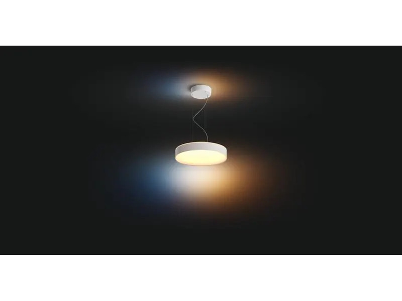 Philips Hue Pendelleuchte White Ambiance, Enrave, Weiss, Bluetooth