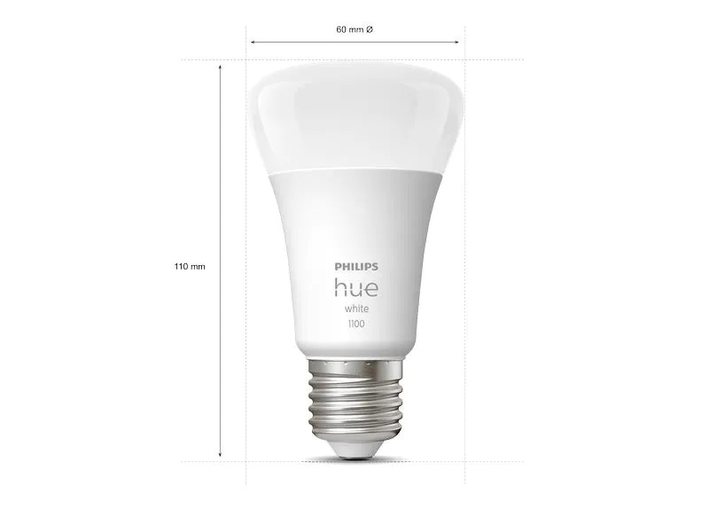 Philips Hue Starterset White Ambiance, 3 x E27, 75 W, Dimmschalter
