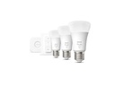 Philips Hue Starterset White Ambiance, 3 x E27, 75 W, Dimmschalter