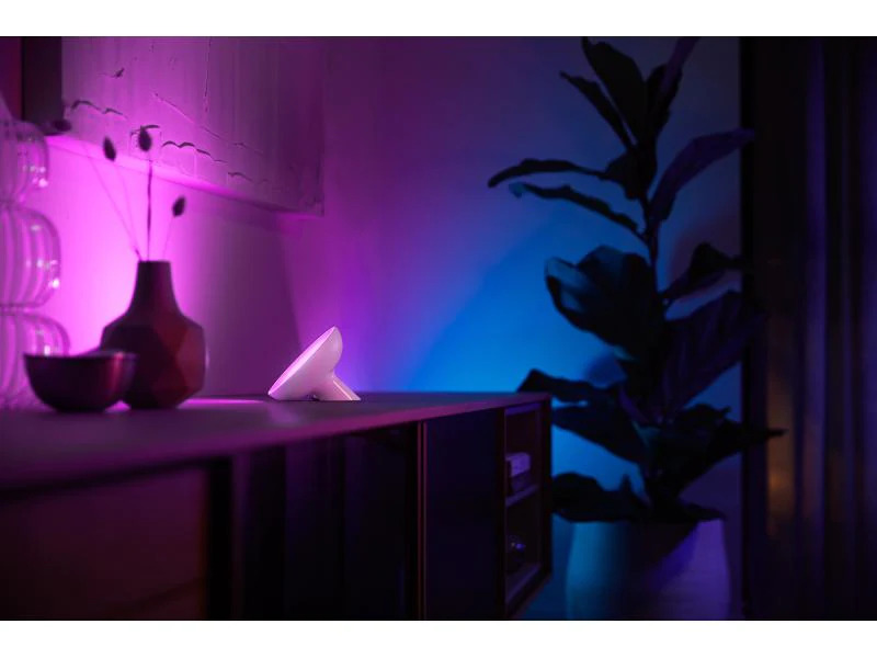 Philips Hue Tischleuchte Bloom Bluetooth, schwarz