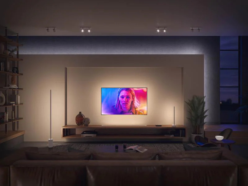 Philips Hue Tischleuchte Gradient, Signe, 12 W, Weiss