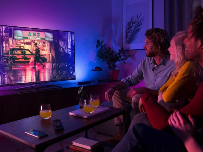 Philips Hue Tischleuchte Play Erweiterung Schwarz