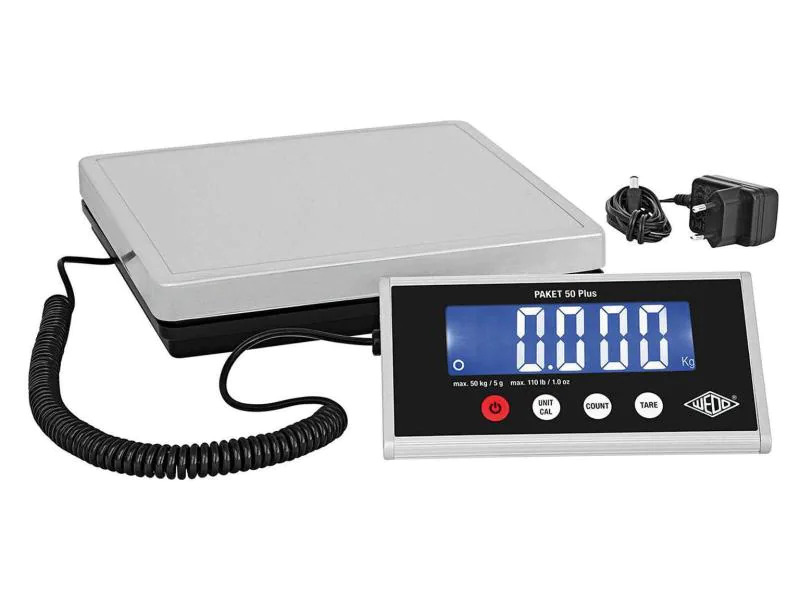 WEDO Paketwaage 50 Plus  mit Zählfunktion