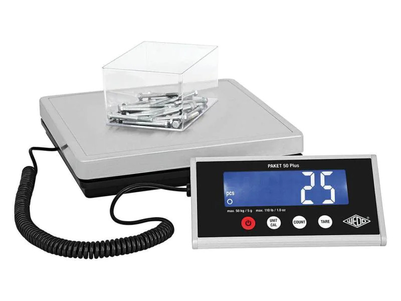 WEDO Paketwaage 50 Plus  mit Zählfunktion