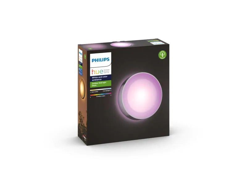 Philips Hue Wandleuchte Daylo 17465/47/P7 Silber