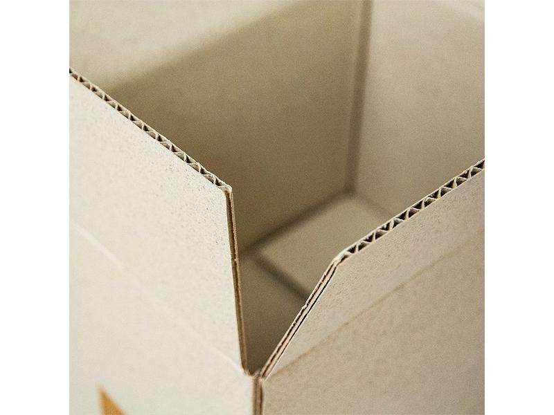Antalis Versandkarton aus Graspapier 22 x 16 x 15 cm, 25 Stück