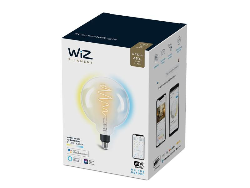 WiZ Leuchtmittel G200 E27 6.5 W, 2700-6500 K