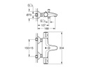 GROHE Badewannenarmatur Grohtherm 800 1/2, Chrom
