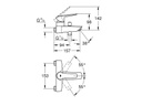 GROHE Badewannenarmatur Start 3/4