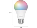 hombli Leuchtmittel Smart Bulb, E27, 9W, RGB + CCT, 1+1 Pack