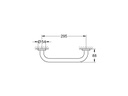 GROHE Wannengriff Essentials 35 cm, Chrom