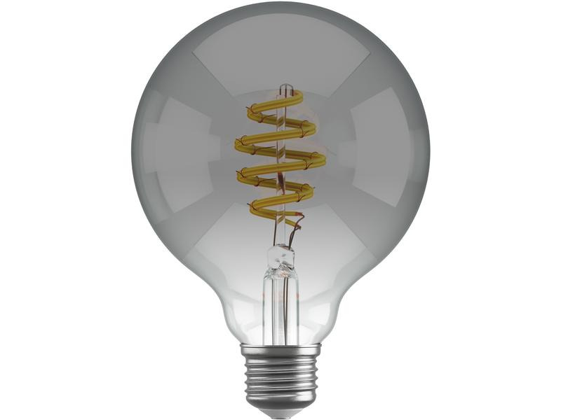 hombli Leuchtmittel Smart Filament Bulb, E27, 5.5 W, Smokey, Globe