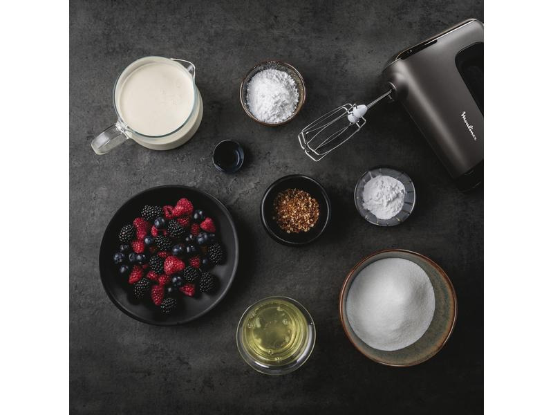 Moulinex Handmixer Powermix Silence Dunkelbraun