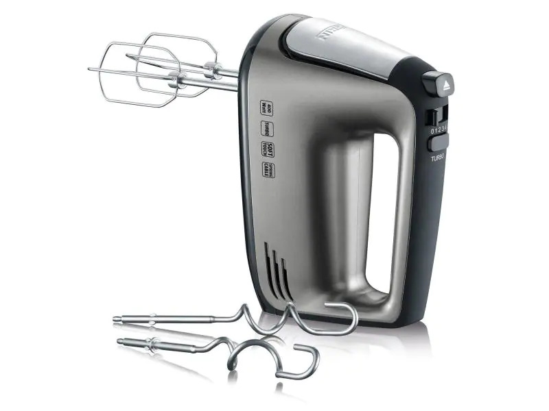 Severin Handmixer HM 3832 Grau/Schwarz
