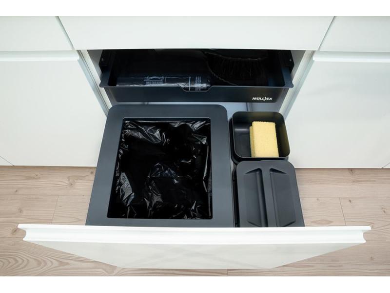 Müllex Abfalleimer BOXX 55/60-R Bio