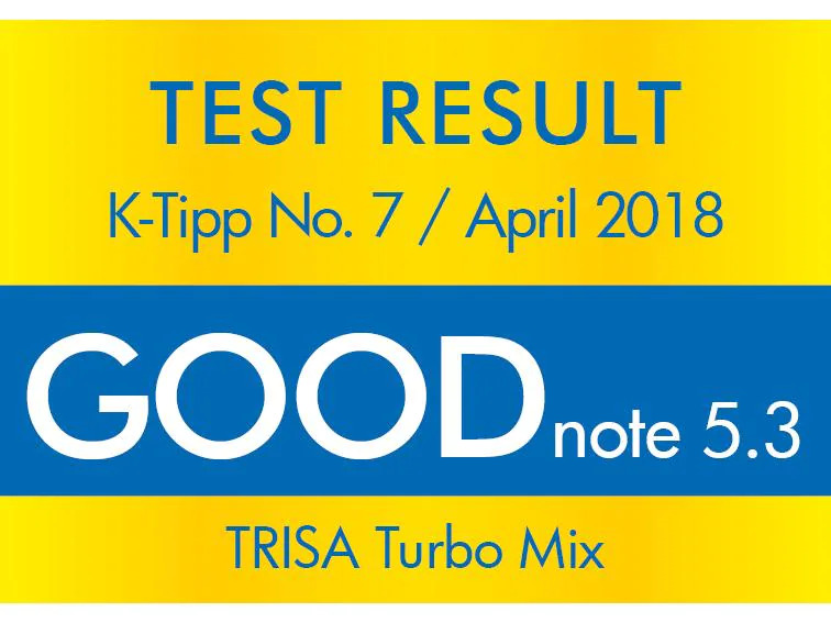 Trisa Handmixer Turbo Mix Silber