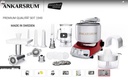 Ankarsrum Küchenmaschine AKM6230LC Beige