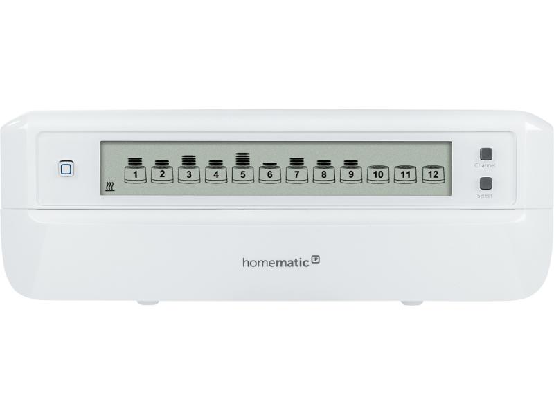 Homematic IP Funk-Fussbodenheizungsaktor 24 V / 230 V 12-fach