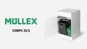 Müllex Abfalleimer COMPO 35/5