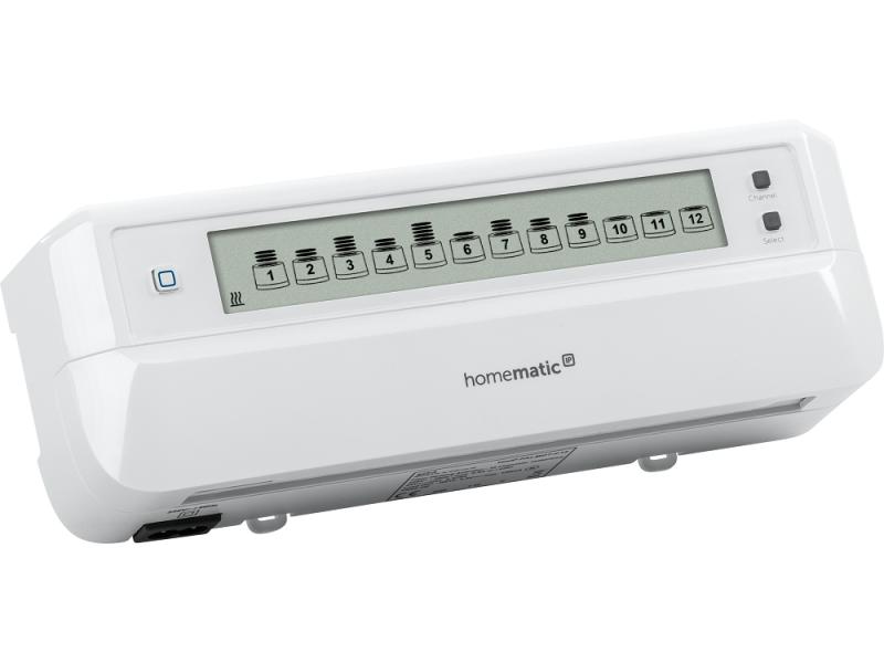 Homematic IP Funk-Fussbodenheizungsaktor 24 V / 230 V 12-fach