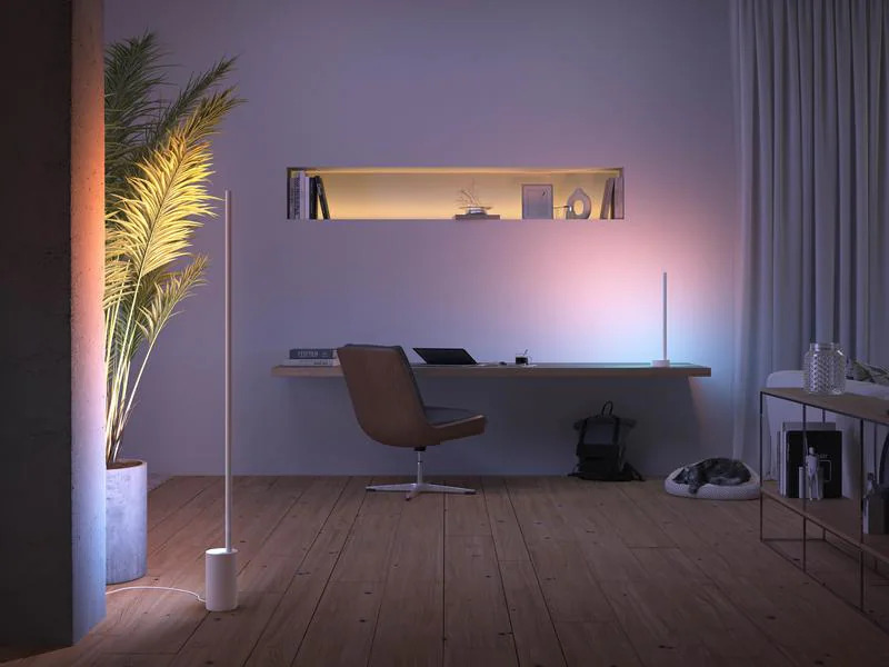 Philips Hue Stehleuchte Gradient, Signe, 29 W, Weiss