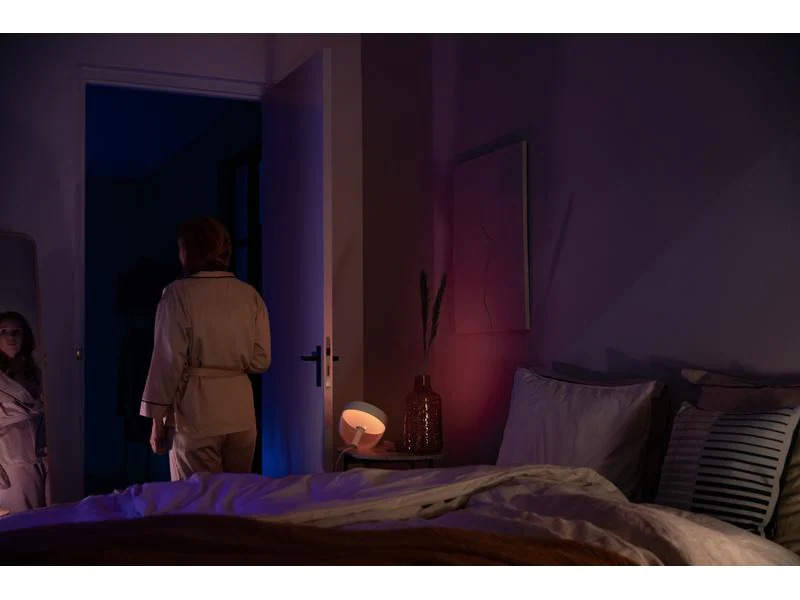 Philips Hue Tischleuchte Iris Weiss, Bluetooth