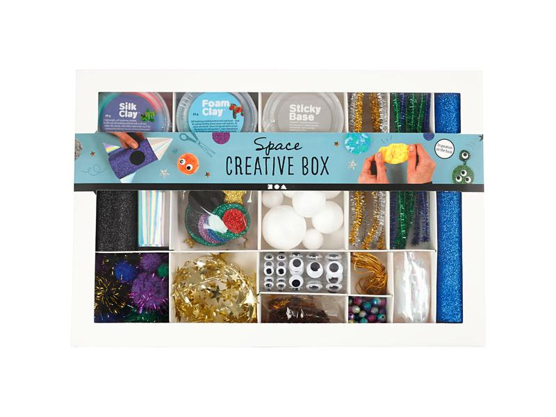 Creativ Company Bastelset Kreativbox Weltraum 16-teilig