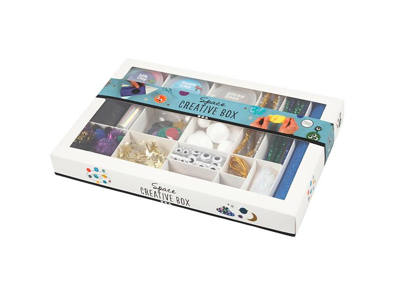 Creativ Company Bastelset Kreativbox Weltraum 16-teilig