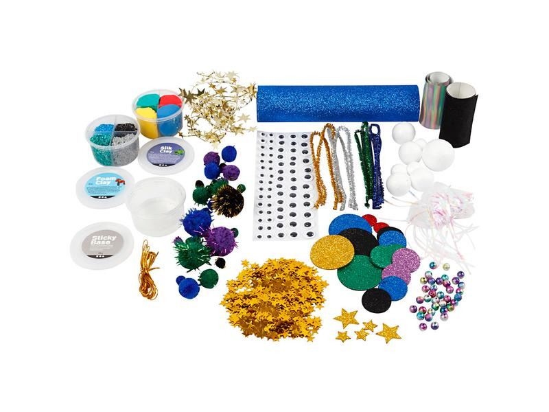 Creativ Company Bastelset Kreativbox Weltraum 16-teilig