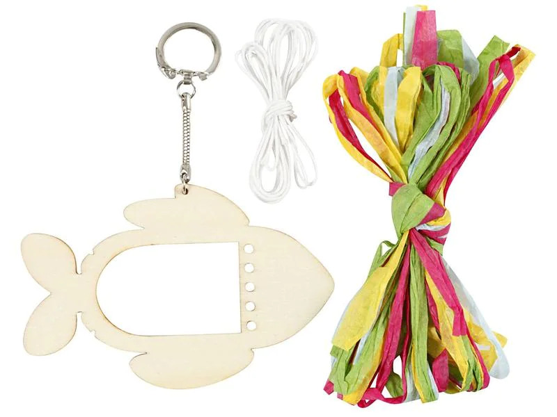 Creativ Company Bastelset Mini Fisch 3-teilig