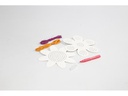 Creativ Company Bastelset Stickvorlage, Blumen, 1 Set