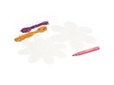 Creativ Company Bastelset Stickvorlage, Blumen, 1 Set