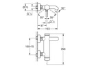 GROHE Badewannenarmatur Essence 1/2, Chrom