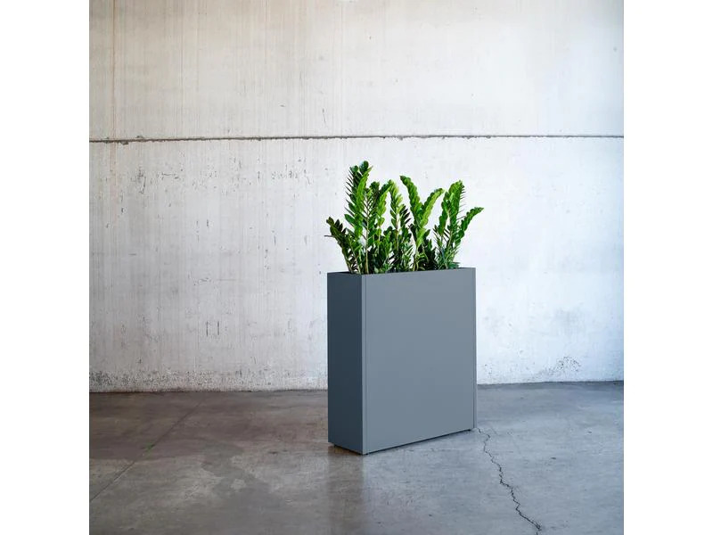 Herstera Pflanzentrog Planter Divider 40, 100x40x115 cm, Anthrazit