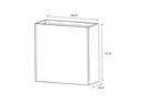 Herstera Pflanzentrog Planter Divider 40, 100x40x115 cm, Anthrazit
