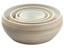 Wolters Keramiknapf Diner Stone, M, Braun