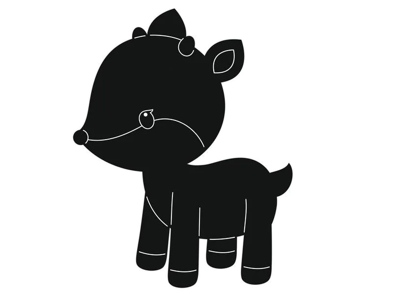 URSUS Bastelset Kratzbilder Tiere 6-teilig