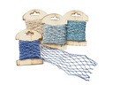 HobbyFun Textilband Netzband 130 mm x 1 m, Beige